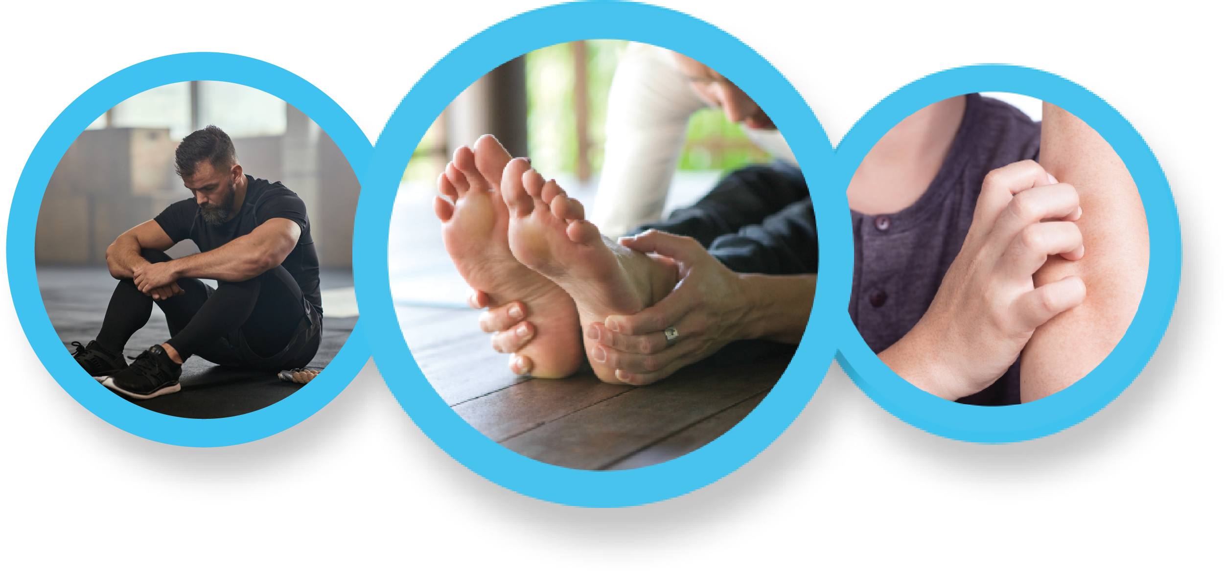 mainimage-hcp Man exercising; Feet; Person scratching arm